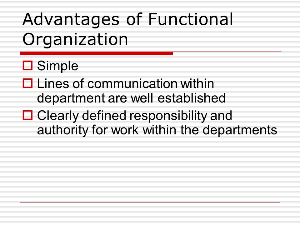 Communication & Organizational Structure